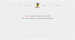 Desktop Screenshot of ergasia.be